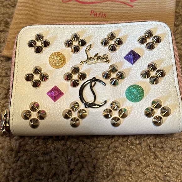 Christian Louboutin White Coin Purse - Picture 2 of 11